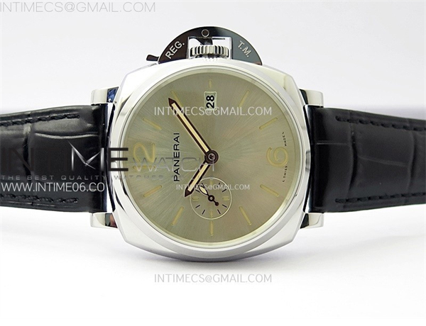 Panerai VS공장 파네라이 PAM1249 화이트선레이다이얼 블랙레더스트랩 PAM1249 X SS VSF 1_1 Best Edition White Sun Dial on Black Leather Strap Asian P900 레플리카 3번 이미지 - 시계 | 세미샵 레플리카 사이트