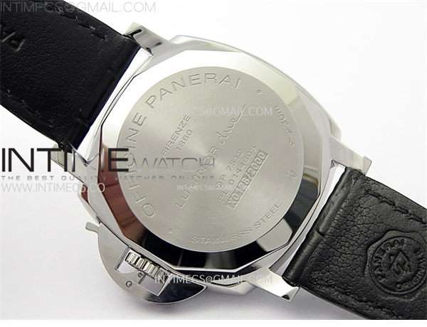 Panerai VS공장 파네라이 PAM1249 화이트선레이다이얼 블랙레더스트랩 PAM1249 X SS VSF 1_1 Best Edition White Sun Dial on Black Leather Strap Asian P900 레플리카 18번 이미지 - 시계 | 세미샵 레플리카 사이트