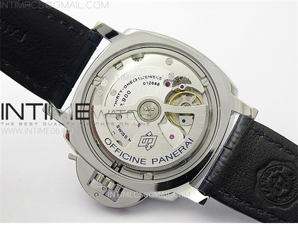 Panerai VS공장 파네라이 PAM1249 화이트선레이다이얼 블랙레더스트랩 PAM1249 X SS VSF 1_1 Best Edition White Sun Dial on Black Leather Strap Asian P900 레플리카 21번 이미지 - 시계 | 세미샵 레플리카 사이트