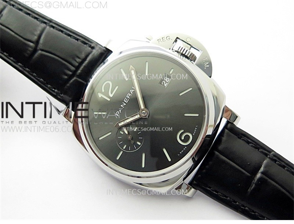 Panerai VS공장 파네라이 PAM1250 블랙다이얼 블랙가죽스트랩 PAM1250 X SS VSF 1_1 Best Edition Black Dial on Black Leather Strap Asian P900 레플리카 2번 이미지 - 시계 | 세미샵 레플리카 사이트