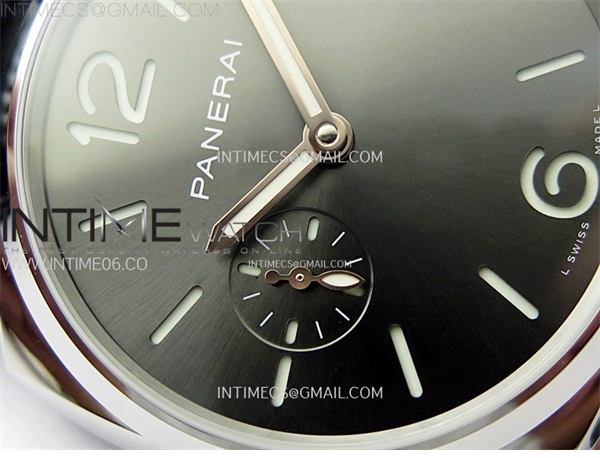 Panerai VS공장 파네라이 PAM1250 블랙다이얼 블랙가죽스트랩 PAM1250 X SS VSF 1_1 Best Edition Black Dial on Black Leather Strap Asian P900 레플리카 7번 이미지 - 시계 | 세미샵 레플리카 사이트
