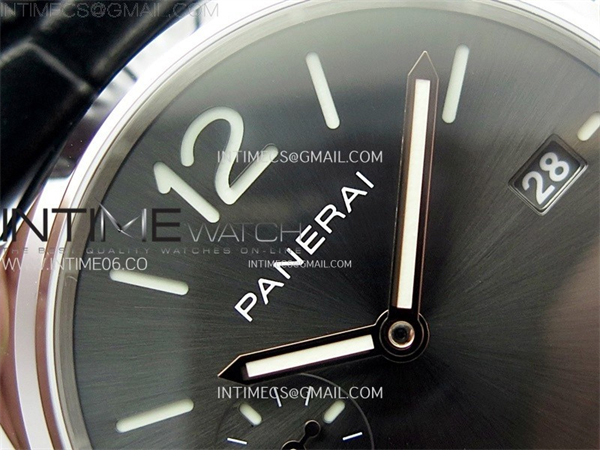 Panerai VS공장 파네라이 PAM1250 블랙다이얼 블랙가죽스트랩 PAM1250 X SS VSF 1_1 Best Edition Black Dial on Black Leather Strap Asian P900 레플리카 8번 이미지 - 시계 | 세미샵 레플리카 사이트