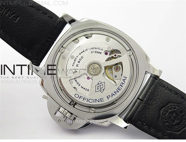 Panerai VS공장 파네라이 PAM1250 블랙다이얼 블랙가죽스트랩 PAM1250 X SS VSF 1_1 Best Edition Black Dial on Black Leather Strap Asian P900 레플리카 22번 이미지 - 시계 | 세미샵 레플리카 사이트