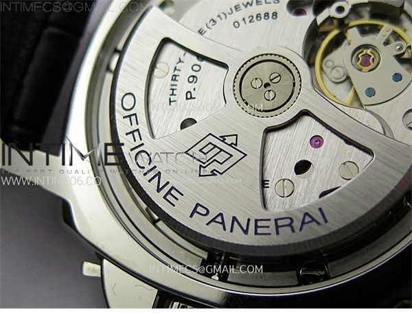Panerai VS공장 파네라이 PAM1250 블랙다이얼 블랙가죽스트랩 PAM1250 X SS VSF 1_1 Best Edition Black Dial on Black Leather Strap Asian P900 레플리카 23번 이미지 - 시계 | 세미샵 레플리카 사이트