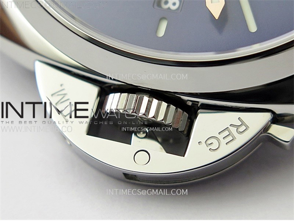 Panerai VS공장 파네라이 PAM1274 블루다이얼 블루가죽스트랩 PAM1274 X SS VSF 1_1 Best Edition Blue Dial on Blue Leather Strap Asian P900 레플리카 9번 이미지 - 시계 | 세미샵 레플리카 사이트