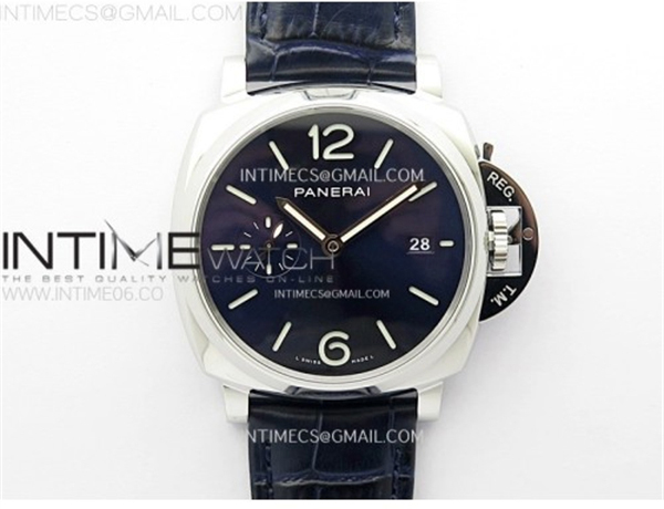 Panerai VS공장 파네라이 PAM1274 블루다이얼 블루가죽스트랩 PAM1274 X SS VSF 1_1 Best Edition Blue Dial on Blue Leather Strap Asian P900 레플리카 27번 이미지 - 시계 | 세미샵 레플리카 사이트