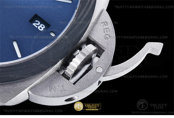 Panerai VS공장 파네라이 PAM1279 루미노르 Gmt 블루다이얼 가죽스트랩 PAM1279 Lum. GMT TI_LE Blue VSF P9010 레플리카 9번 이미지 - 시계 | 세미샵 레플리카 사이트