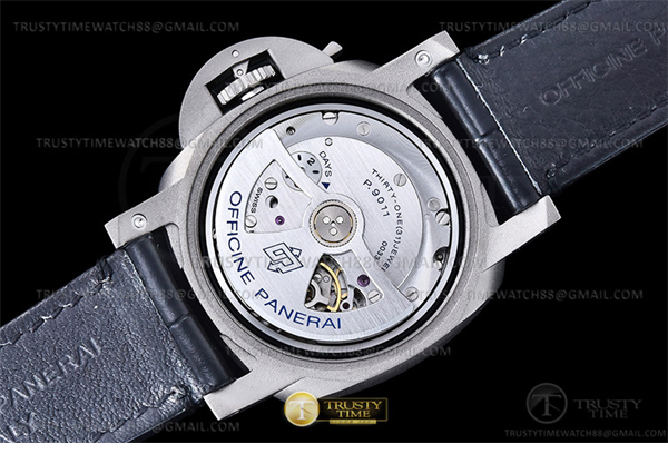 Panerai VS공장 파네라이 PAM1279 루미노르 Gmt 블루다이얼 가죽스트랩 PAM1279 Lum. GMT TI_LE Blue VSF P9010 레플리카 18번 이미지 - 시계 | 세미샵 레플리카 사이트