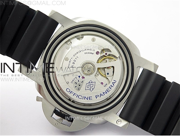 Panerai VS공장 파네라이 PAM1323 그레이다이얼 블랙러버스트랩 PAM1323 Y GMT VSF 1_1 Best Edition Dark Gray Dial on Black Rubber Strap P9011 레플리카 22번 이미지 - 시계 | 세미샵 레플리카 사이트