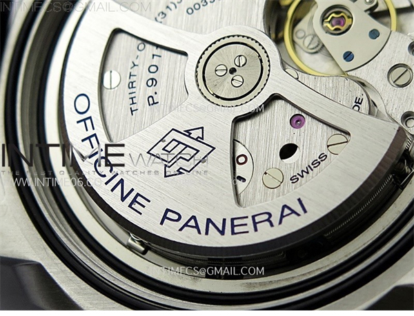 Panerai VS공장 파네라이 PAM1323 그레이다이얼 블랙러버스트랩 PAM1323 Y GMT VSF 1_1 Best Edition Dark Gray Dial on Black Rubber Strap P9011 레플리카 23번 이미지 - 시계 | 세미샵 레플리카 사이트