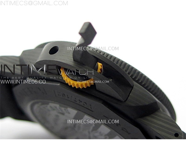 Panerai VS공장 파네라이 PAM1324 카보테크 카본다이얼 러버스트랩 PAM1324 Carbotech 44mm GMT VSF 1_1 Best Edition Carbon Dial on Black Rubber Strap P.9011 레플리카 13번 이미지 - 시계 | 세미샵 레플리카 사이트