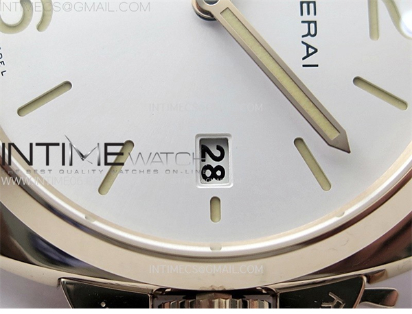 Panerai VS공장 파네라이 PAM1336 화이트다이얼 블랙버러스트랩 PAM1336 Y RG VSF 1_1 Best Edition White Dial on Black Leather Strap Asian P900 레플리카 5번 이미지 - 시계 | 세미샵 레플리카 사이트