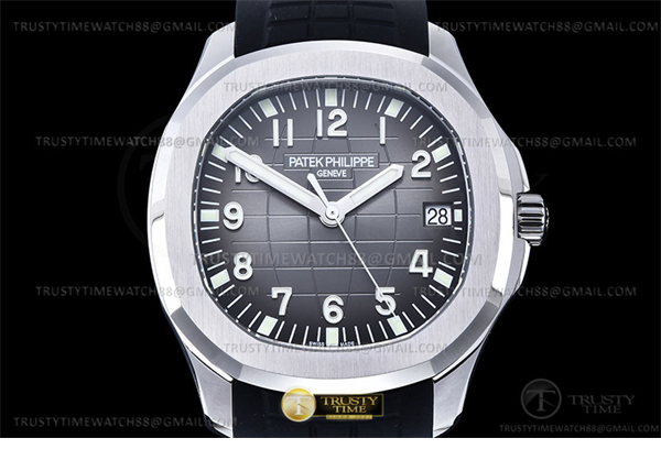Patek Philippe 3K공장 아쿠아넛 그레이다이얼 러버스트랩 Aquanaut Ref.5167 SS_RU Grey_Num 3KF V3 A330 레플리카 3번 이미지 - 시계 | 세미샵 레플리카 사이트