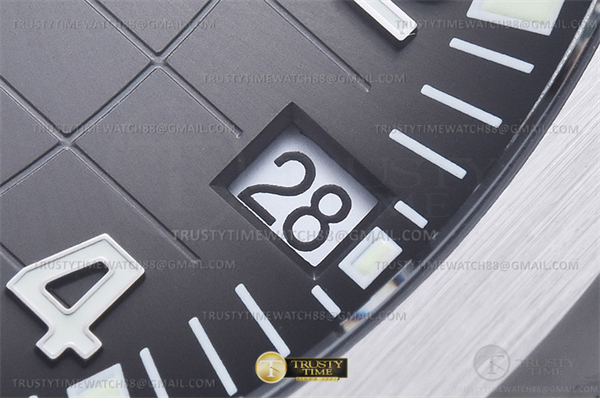 Patek Philippe 3K공장 아쿠아넛 그레이다이얼 러버스트랩 Aquanaut Ref.5167 SS_RU Grey_Num 3KF V3 A330 레플리카 7번 이미지 - 시계 | 세미샵 레플리카 사이트