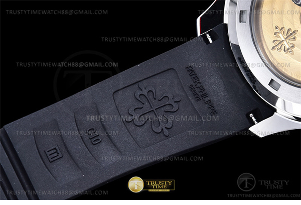 Patek Philippe 3K공장 아쿠아넛 그레이다이얼 러버스트랩 Aquanaut Ref.5167 SS_RU Grey_Num 3KF V3 A330 레플리카 12번 이미지 - 시계 | 세미샵 레플리카 사이트