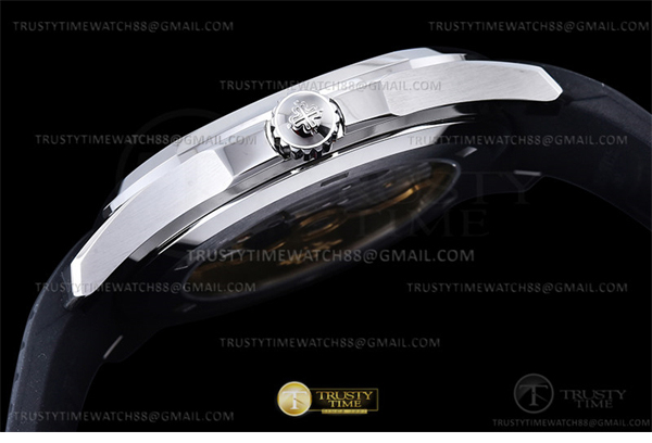 Patek Philippe 3K공장 아쿠아넛 그레이다이얼 러버스트랩 Aquanaut Ref.5167 SS_RU Grey_Num 3KF V3 A330 레플리카 13번 이미지 - 시계 | 세미샵 레플리카 사이트