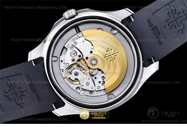 Patek Philippe 3K공장 아쿠아넛 그레이다이얼 러버스트랩 Aquanaut Ref.5167 SS_RU Grey_Num 3KF V3 A330 레플리카 17번 이미지 - 시계 | 세미샵 레플리카 사이트