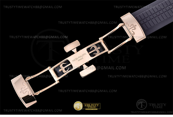 Patek Philippe 3K공장 아쿠아넛 로즈골드금통 브라운다이얼 러버스트랩 Aquanaut Ref.5167 RG_RU Brown_Num 3KF V3 A330 레플리카 11번 이미지 - 시계 | 세미샵 레플리카 사이트