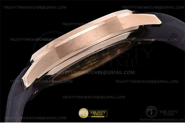 Patek Philippe 3K공장 아쿠아넛 로즈골드금통 브라운다이얼 러버스트랩 Aquanaut Ref.5167 RG_RU Brown_Num 3KF V3 A330 레플리카 14번 이미지 - 시계 | 세미샵 레플리카 사이트