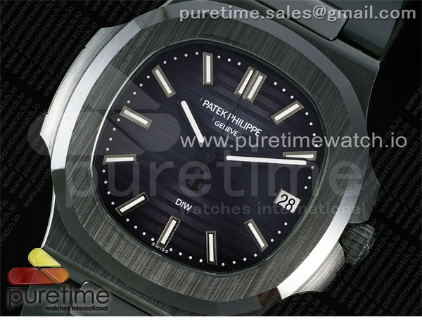 Patek Philippe AMG공장 파텍필립 노틸러스 5711 그린풀세라믹 블루다이얼 그린러버스트랩 AET Nautilus 5711 Green Ceramic AMGF Best Edition Blue Dial on Green Rubber Strap MIYOTA 9015 레플리카 2번 이미지 - 시계 | 세미샵 레플리카 사이트