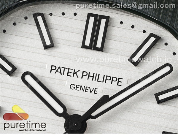 Patek Philippe AMG공장 파텍필립 노틸러스 5711 그린풀세라믹 화이트다이얼 그린러버스트랩 AET Nautilus 5711 Green Ceramic AMGF Best Edition White Dial on Green Rubber Strap MIYOTA 9015 레플리카 4번 이미지 - 시계 | 세미샵 레플리카 사이트