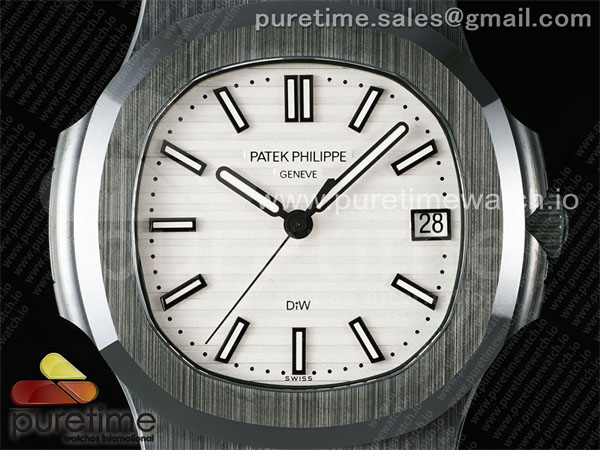 Patek Philippe AMG공장 파텍필립 노틸러스 5711 그린풀세라믹 화이트다이얼 그린러버스트랩 AET Nautilus 5711 Green Ceramic AMGF Best Edition White Dial on Green Rubber Strap MIYOTA 9015 레플리카 8번 이미지 - 시계 | 세미샵 레플리카 사이트