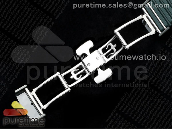 Patek Philippe AMG공장 파텍필립 노틸러스 5711 그린풀세라믹 화이트다이얼 그린러버스트랩 AET Nautilus 5711 Green Ceramic AMGF Best Edition White Dial on Green Rubber Strap MIYOTA 9015 레플리카 31번 이미지 - 시계 | 세미샵 레플리카 사이트