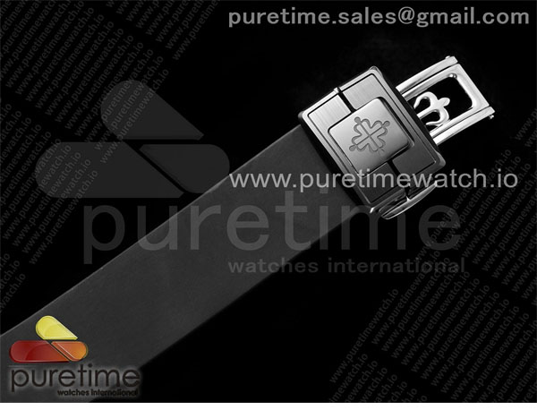 Patek Philippe AMG공장 파텍필립 노틸러스 5711 블랙풀세라믹 블루다이얼 블랙러버스트랩 AET Nautilus 5711 Black Ceramic AMGF Best Edition Blue Dial on Black Rubber Strap MIYOTA 9015 레플리카 27번 이미지 - 시계 | 세미샵 레플리카 사이트