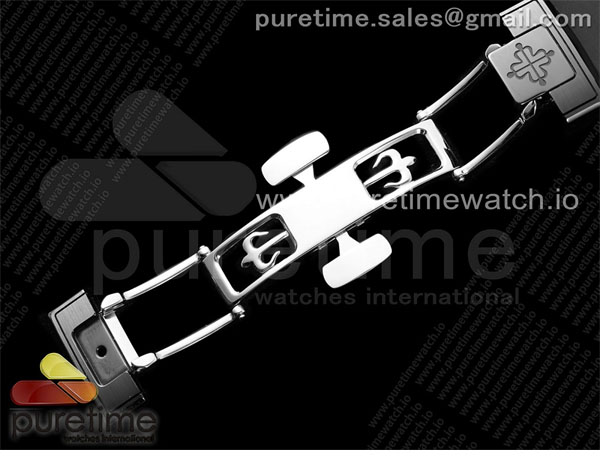 Patek Philippe AMG공장 파텍필립 노틸러스 5711 블랙풀세라믹 화이트다이얼 블랙러버스트랩 AET Nautilus 5711 Black Ceramic AMGF Best Edition White Dial on Black Rubber Strap MIYOTA 9015 레플리카 31번 이미지 - 시계 | 세미샵 레플리카 사이트