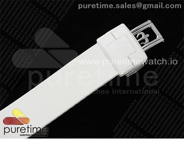 Patek Philippe AMG공장 파텍필립 노틸러스 5711 화이트풀세라믹 핑크다이얼 화이트러버스트랩 AET Nautilus 5711 White Ceramic AMGF Best Edition Pink Dial on White Rubber Strap MIYOTA 9015 레플리카 29번 이미지 - 시계 | 세미샵 레플리카 사이트