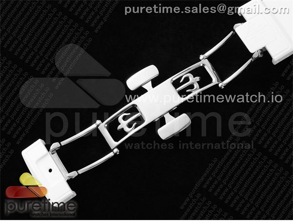 Patek Philippe AMG공장 파텍필립 노틸러스 5711 화이트풀세라믹 화이트다이얼 화이트러버스트랩 AET Nautilus 5711 White Ceramic AMGF Best Edition White Dial on White Rubber Strap MIYOTA 9015 레플리카 31번 이미지 - 시계 | 세미샵 레플리카 사이트