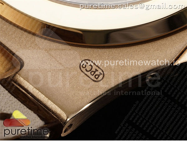 Patek Philippe PP공장 파텍필립 노틸러스 5712 로즈골드금통 브라운다이얼 브라운가죽스트랩 Nautilus 5712 RG PPF 1_1 Best Edition Brown Dial on Brown Leather Strap A240 Super Clone V2 PPF공장 레플리카 28번 이미지 - 시계 | 세미샵 레플리카 사이트