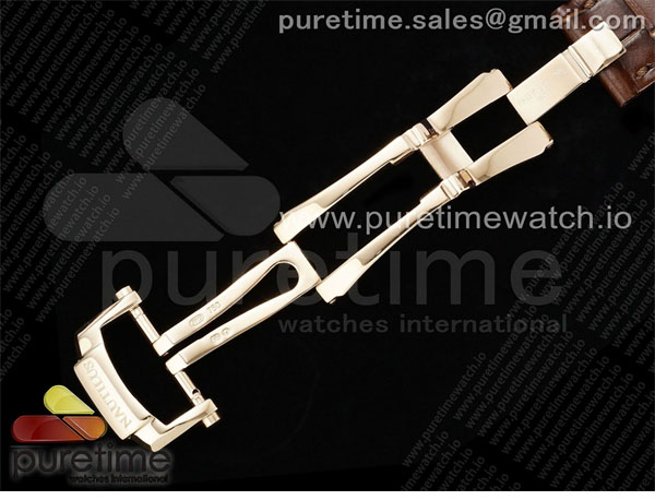 Patek Philippe PP공장 파텍필립 노틸러스 5712 로즈골드금통 브라운다이얼 브라운가죽스트랩 Nautilus 5712 RG PPF 1_1 Best Edition Brown Dial on Brown Leather Strap A240 Super Clone V2 PPF공장 레플리카 36번 이미지 - 시계 | 세미샵 레플리카 사이트