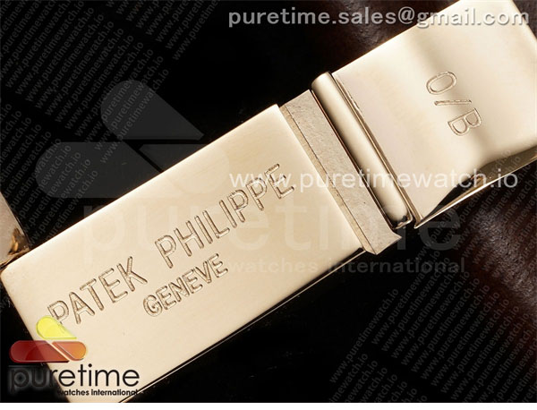 Patek Philippe PP공장 파텍필립 노틸러스 5712 로즈골드금통 브라운다이얼 브라운가죽스트랩 Nautilus 5712 RG PPF 1_1 Best Edition Brown Dial on Brown Leather Strap A240 Super Clone V2 PPF공장 레플리카 38번 이미지 - 시계 | 세미샵 레플리카 사이트