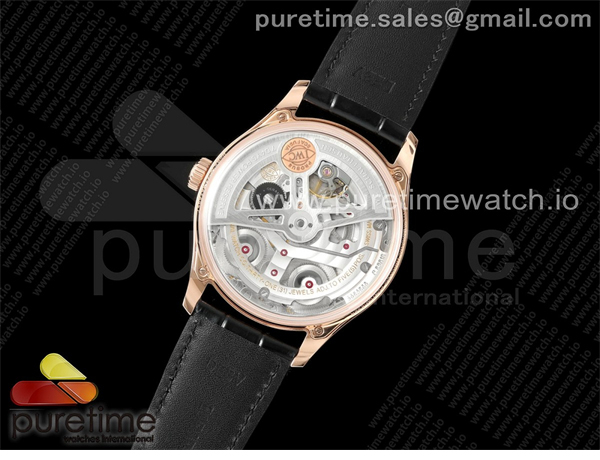 I W C APS공장 IWC 포르투기저 오토메틱 로즈골드금통 블랙다이얼 블랙가죽스트랩 Portugieser Automatic 42mm RG APSF 1_1 Best Edition Black Dial on Black Leather Strap A52010 레플리카 12번 이미지 - 시계 | 세미샵 레플리카 사이트