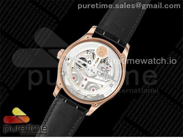 I W C APS공장 IWC 포르투기저 오토메틱 로즈골드금통 블랙다이얼 블랙가죽스트랩 Portugieser Automatic 42mm RG APSF 1_1 Best Edition Black Dial on Black Leather Strap A52010 레플리카 14번 이미지 - 시계 | 세미샵 레플리카 사이트