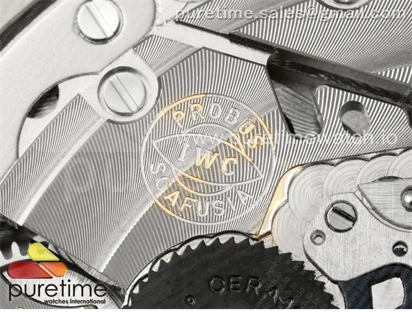 I W C APS공장 IWC 포르투기저 오토메틱 로즈골드금통 블랙다이얼 블랙가죽스트랩 Portugieser Automatic 42mm RG APSF 1_1 Best Edition Black Dial on Black Leather Strap A52010 레플리카 19번 이미지 - 시계 | 세미샵 레플리카 사이트