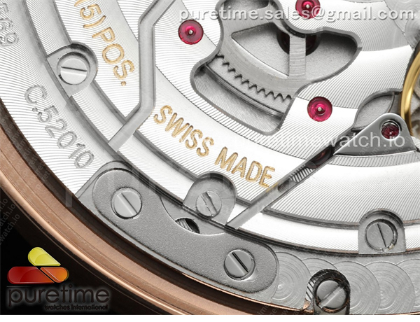 I W C APS공장 IWC 포르투기저 오토메틱 로즈골드금통 블랙다이얼 블랙가죽스트랩 Portugieser Automatic 42mm RG APSF 1_1 Best Edition Black Dial on Black Leather Strap A52010 레플리카 20번 이미지 - 시계 | 세미샵 레플리카 사이트