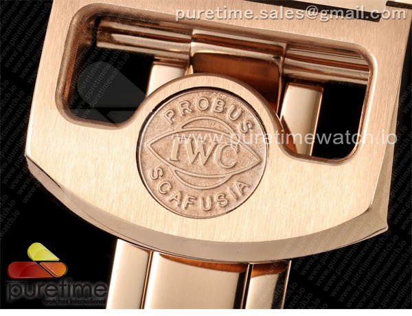 I W C APS공장 IWC 포르투기저 오토메틱 로즈골드금통 블랙다이얼 블랙가죽스트랩 Portugieser Automatic 42mm RG APSF 1_1 Best Edition Black Dial on Black Leather Strap A52010 레플리카 34번 이미지 - 시계 | 세미샵 레플리카 사이트