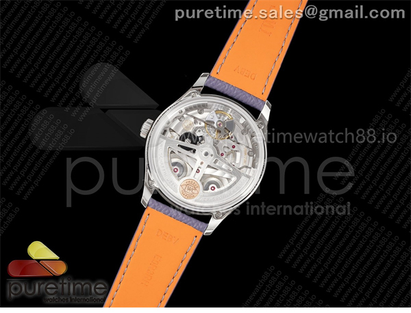 I W C APS공장 IWC 포르투기저 오토메틱 스틸 아이스블루다이얼 퍼플가죽스트랩 Portugieser Automatic 42mm SS APSF 1_1 Best Edition Ice Blue Dial on Purple Leather Strap A52011 레플리카 12번 이미지 - 시계 | 세미샵 레플리카 사이트
