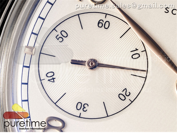 I W C APS공장 IWC 포르투기저 오토메틱 스틸 화이트다이얼 블랙가죽스트랩 Portugieser Automatic 42mm SS APSF 1_1 Best Edition White Dial RG Marker on Black Leather Strap A52011 레플리카 6번 이미지 - 시계 | 세미샵 레플리카 사이트