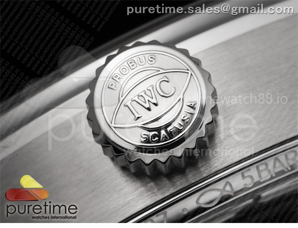 I W C APS공장 IWC 포르투기저 오토메틱 스틸 화이트다이얼 블랙가죽스트랩 Portugieser Automatic 42mm SS APSF 1_1 Best Edition White Dial RG Marker on Black Leather Strap A52011 레플리카 10번 이미지 - 시계 | 세미샵 레플리카 사이트