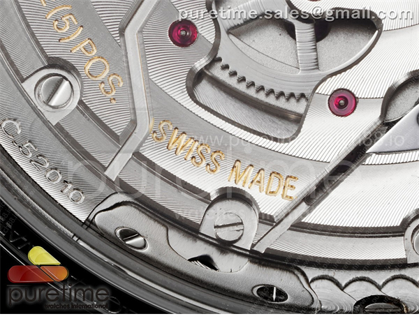 I W C APS공장 IWC 포르투기저 오토메틱 스틸 화이트다이얼 블랙가죽스트랩 Portugieser Automatic 42mm SS APSF 1_1 Best Edition White Dial RG Marker on Black Leather Strap A52011 레플리카 19번 이미지 - 시계 | 세미샵 레플리카 사이트