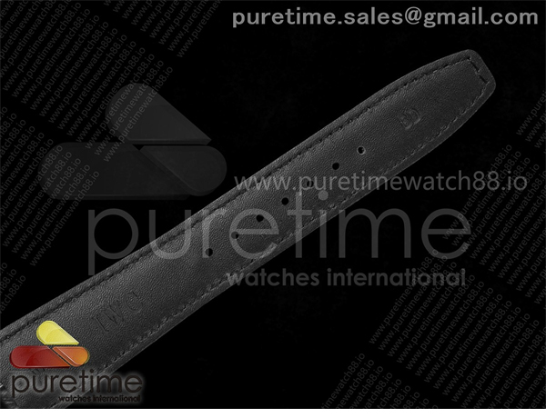 I W C APS공장 IWC 포르투기저 오토메틱 스틸 화이트다이얼 블랙가죽스트랩 Portugieser Automatic 42mm SS APSF 1_1 Best Edition White Dial RG Marker on Black Leather Strap A52011 레플리카 22번 이미지 - 시계 | 세미샵 레플리카 사이트