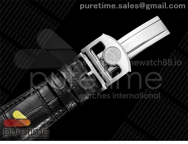 I W C APS공장 IWC 포르투기저 오토메틱 스틸 화이트다이얼 블랙가죽스트랩 Portugieser Automatic 42mm SS APSF 1_1 Best Edition White Dial RG Marker on Black Leather Strap A52011 레플리카 24번 이미지 - 시계 | 세미샵 레플리카 사이트