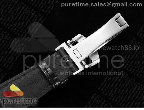 I W C APS공장 IWC 포르투기저 오토메틱 스틸 화이트다이얼 블랙가죽스트랩 Portugieser Automatic 42mm SS APSF 1_1 Best Edition White Dial RG Marker on Black Leather Strap A52011 레플리카 26번 이미지 - 시계 | 세미샵 레플리카 사이트