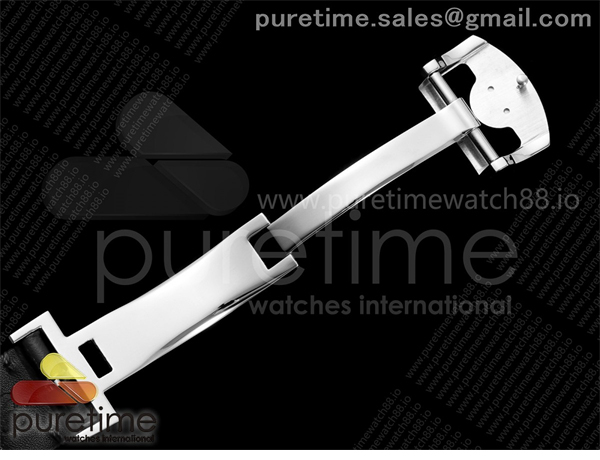 I W C APS공장 IWC 포르투기저 오토메틱 스틸 화이트다이얼 블랙가죽스트랩 Portugieser Automatic 42mm SS APSF 1_1 Best Edition White Dial RG Marker on Black Leather Strap A52011 레플리카 30번 이미지 - 시계 | 세미샵 레플리카 사이트