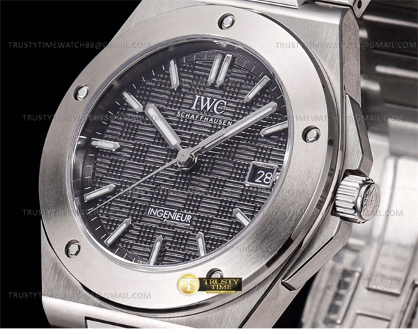 I W C GH공장 IWC 인제니어 블랙다이얼 브레이슬릿 IWC0555B – Ingenieur Auto SS_SS Black GHF MY9015 레플리카 3번 이미지 - 시계 | 세미샵 레플리카 사이트