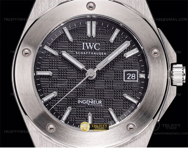 I W C GH공장 IWC 인제니어 블랙다이얼 브레이슬릿 IWC0555B – Ingenieur Auto SS_SS Black GHF MY9015 레플리카 4번 이미지 - 시계 | 세미샵 레플리카 사이트