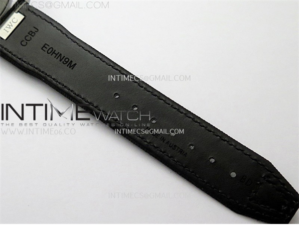 I W C M+공장 IWC 마크20 그레이다이얼 블랙스트랩 Pilot Mark XX IW3282 Ti M+F 1_1 Best Edition Gray Dial on Black Nylon Strap MIYOTA 9015 엠플러스 레플리카 13번 이미지 - 시계 | 세미샵 레플리카 사이트